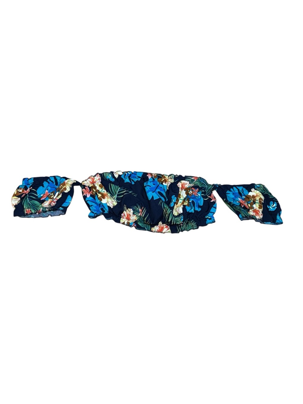 Women’s Floral Off-Shoulder Bandeau Top Size 2XL